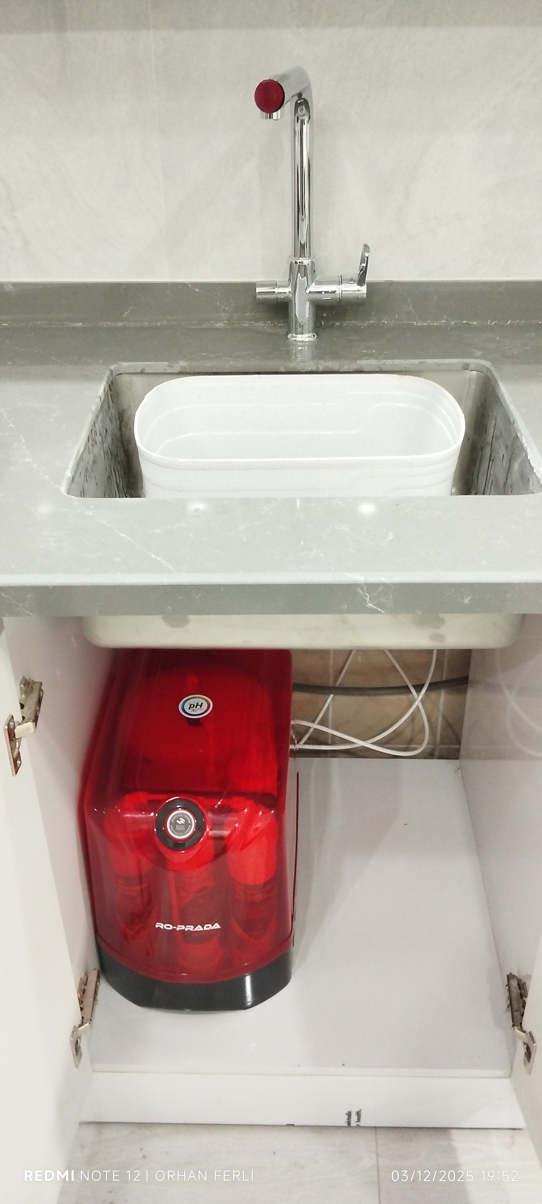 Ro prada su arıtma cihazı montajimiz