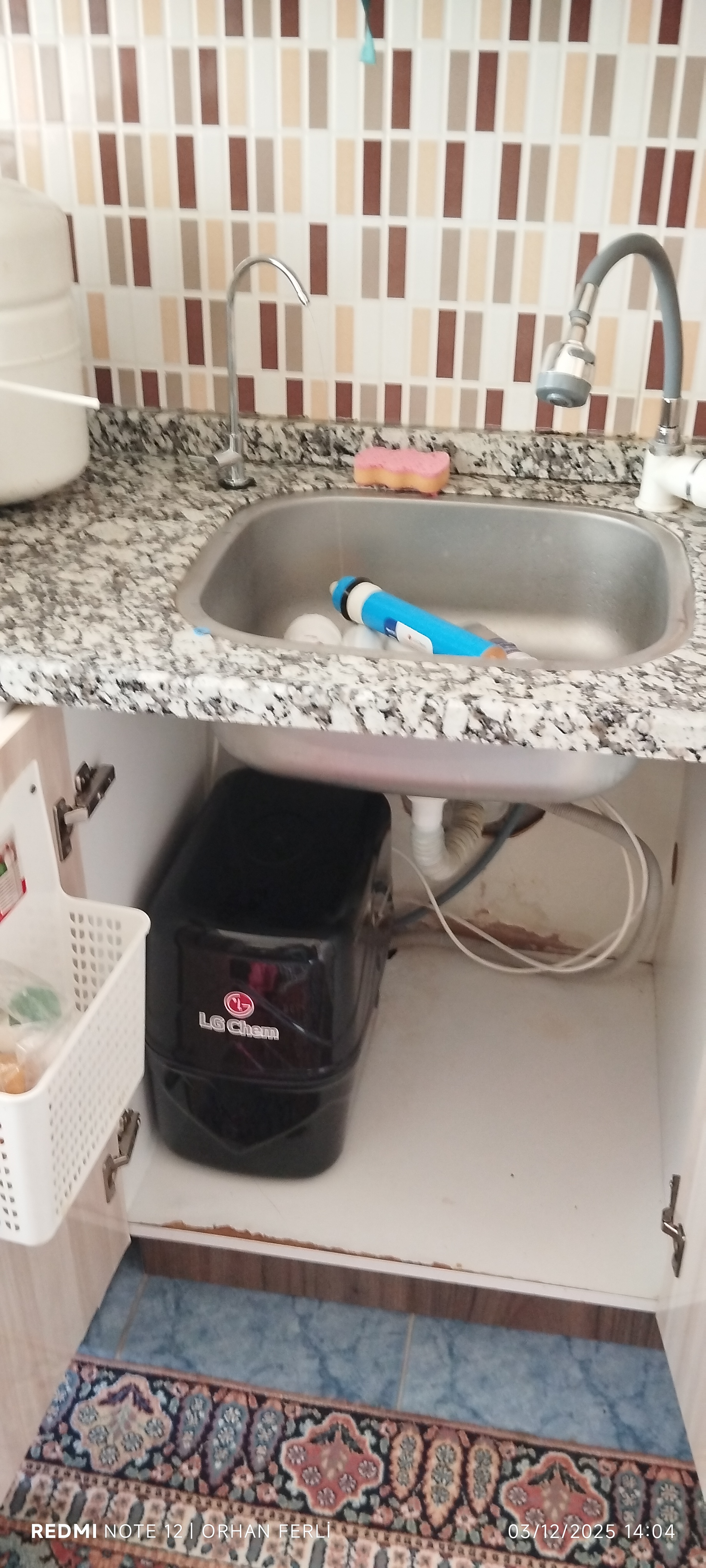 LG su arıtma cihazı montajimiz